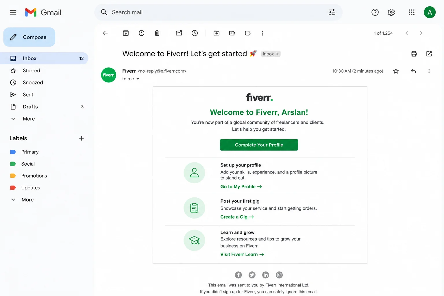 Email Verification Email
