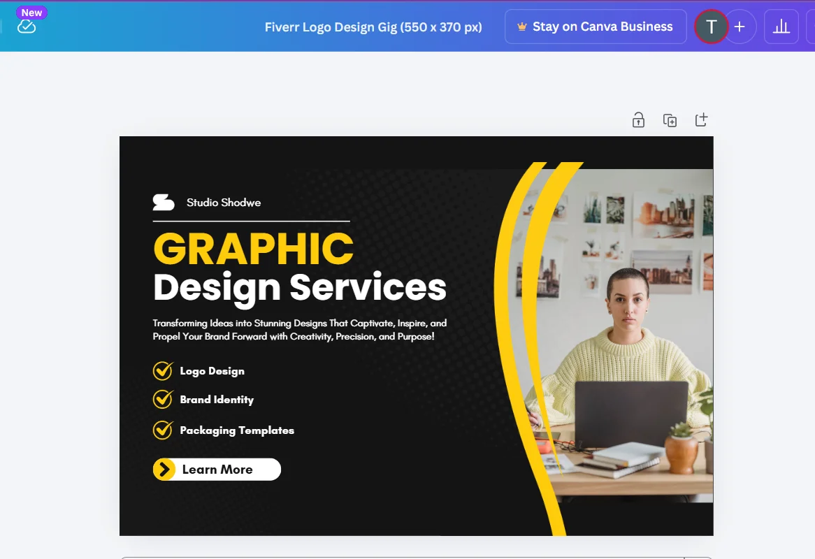 Canva Gig Creation