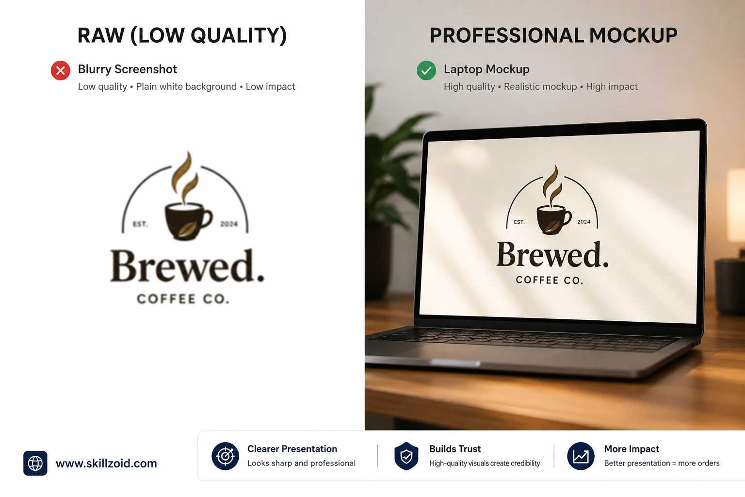 Fiverr Before vs After Presentation