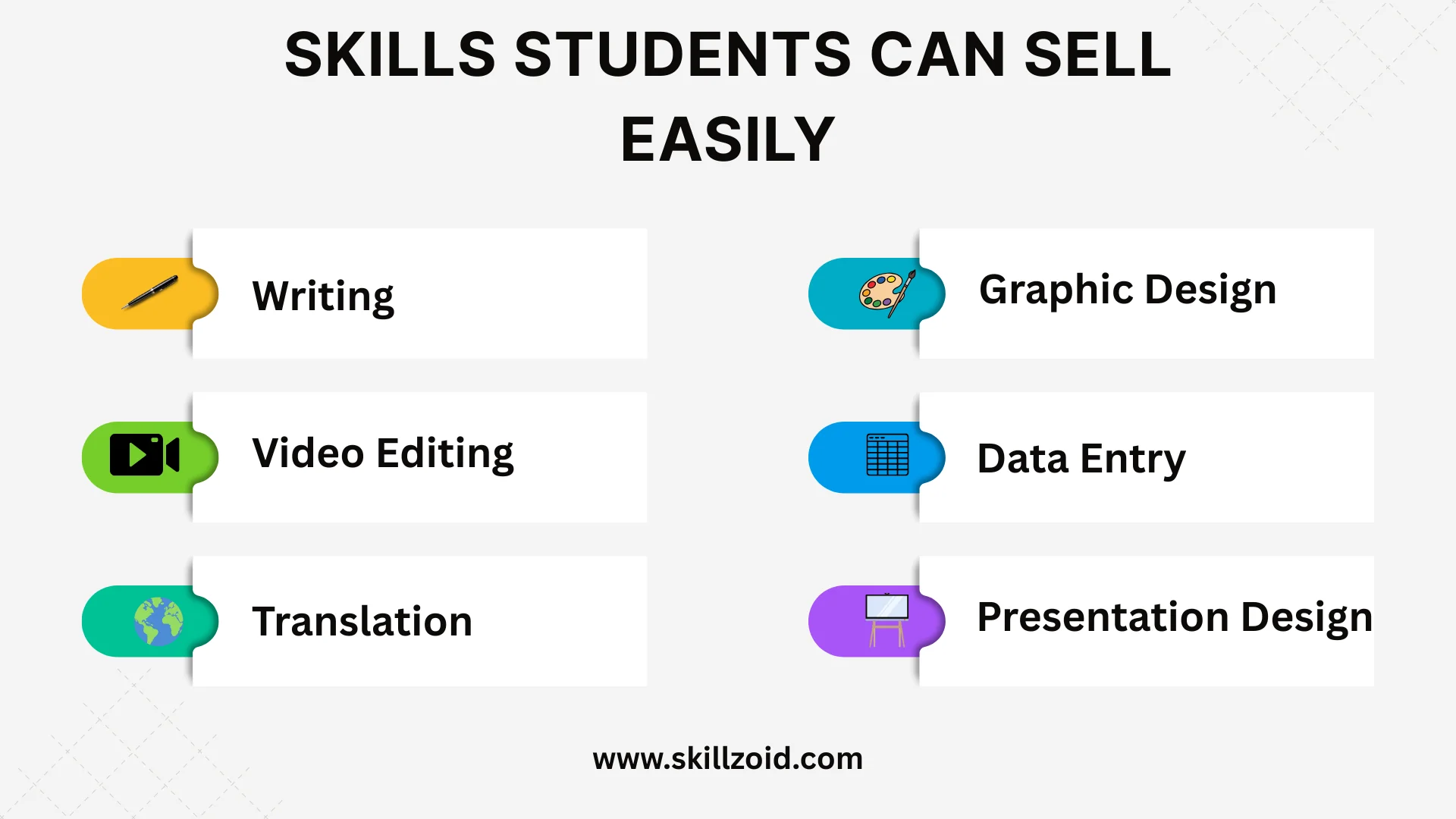 Skills Students Can Sell Easily
